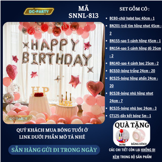 Sét trang trí sinh nhật người lớn bạn trai gái trẻ em DC PARTY