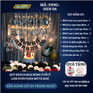 Sét trang trí sinh nhật người lớn bạn trai gái trẻ em DC PARTY
