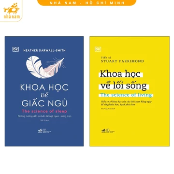 Sách - Combo Khoa học lối sống + Khoa học về giấc ngủ (Nhã Nam HCM)