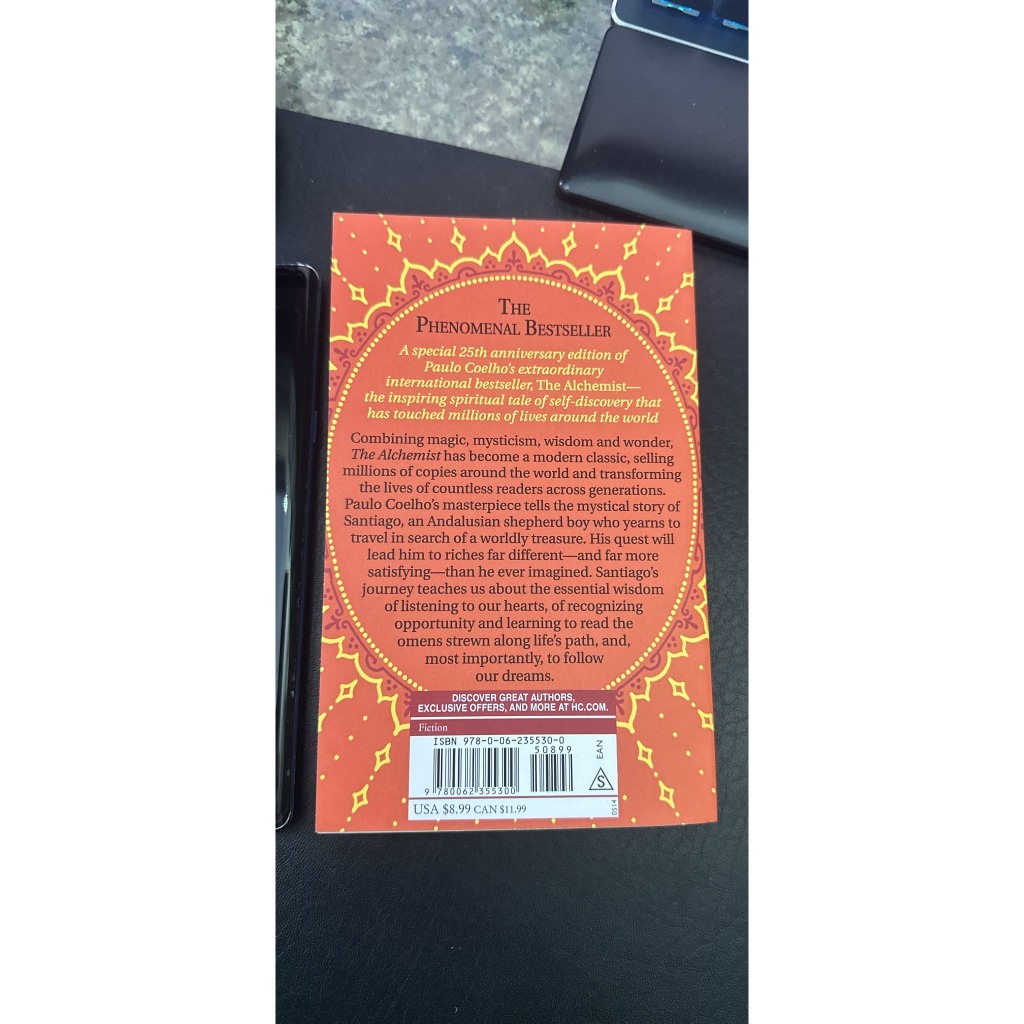 Ảnh Sách: The Alchemist 25th Anniversary: A Fable About Following Your Dream 2
