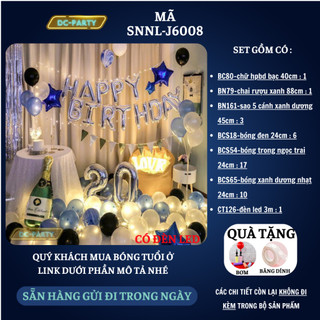 Sét trang trí sinh nhật người lớn bạn trai gái trẻ em DC PARTY