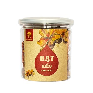 Hạt điều rang muối tách vỏ 160G - Hải Long Food giòn rụm, đặc sản làm quà biếu Tết ý nghĩa