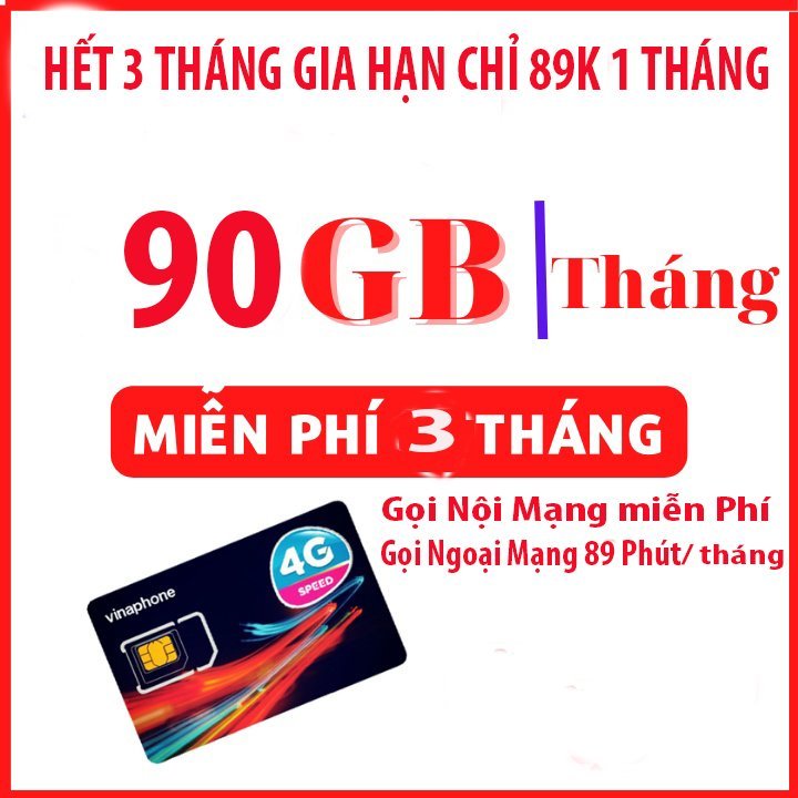 SIM DEY89Y 3G/NGÀY KÈM NGHE GỌI MIỄN PHÍ 3 THÁNG ĐẦU TỪ THÁNG THỨ 4 NẠP ...