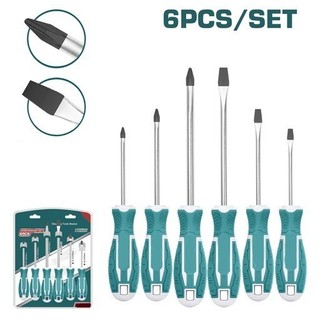 ĐỒ NGHỀ TOTAL Bộ 6 tua vít đóng xuyên THGSS2606