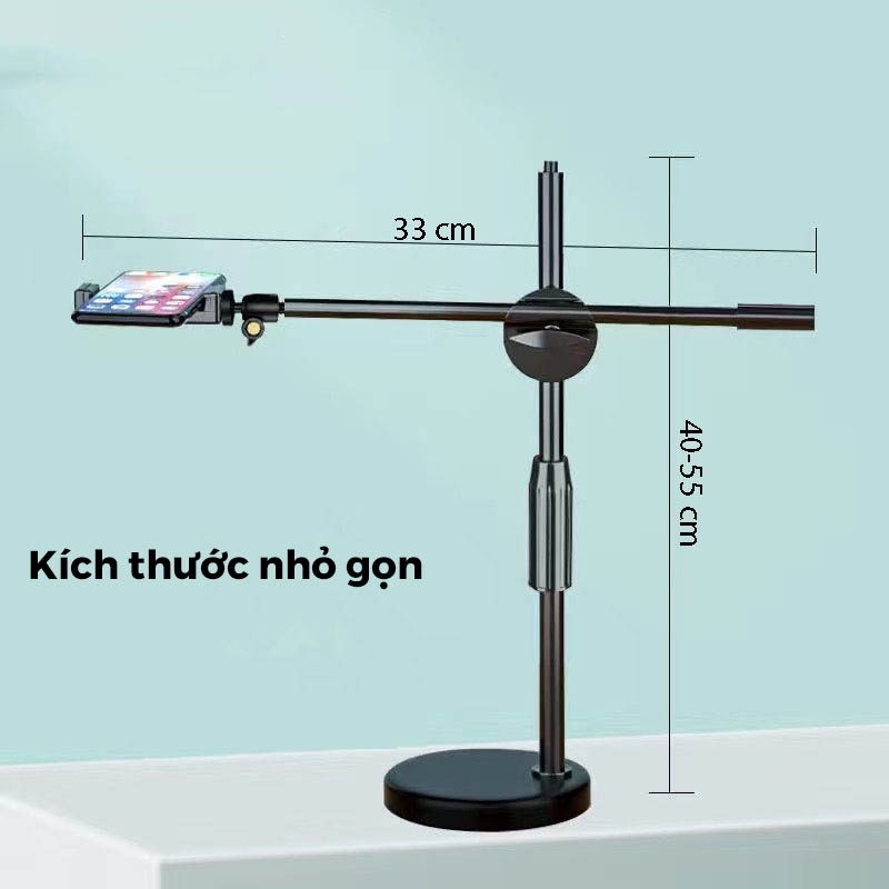 Giá Quay Video Để Bàn D36 Xoay 360 Độ D36 -Chân Quay Video Chụp Ảnh Từ Trên Xuống Chắc Chắn Nhỏ Gọn | BigBuy360 - bigbuy360.vn