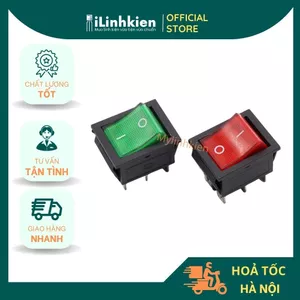 Công tắc bập bênh KCD4-202 6 chân 2 chế độ 16A/250V chất lượng cao.