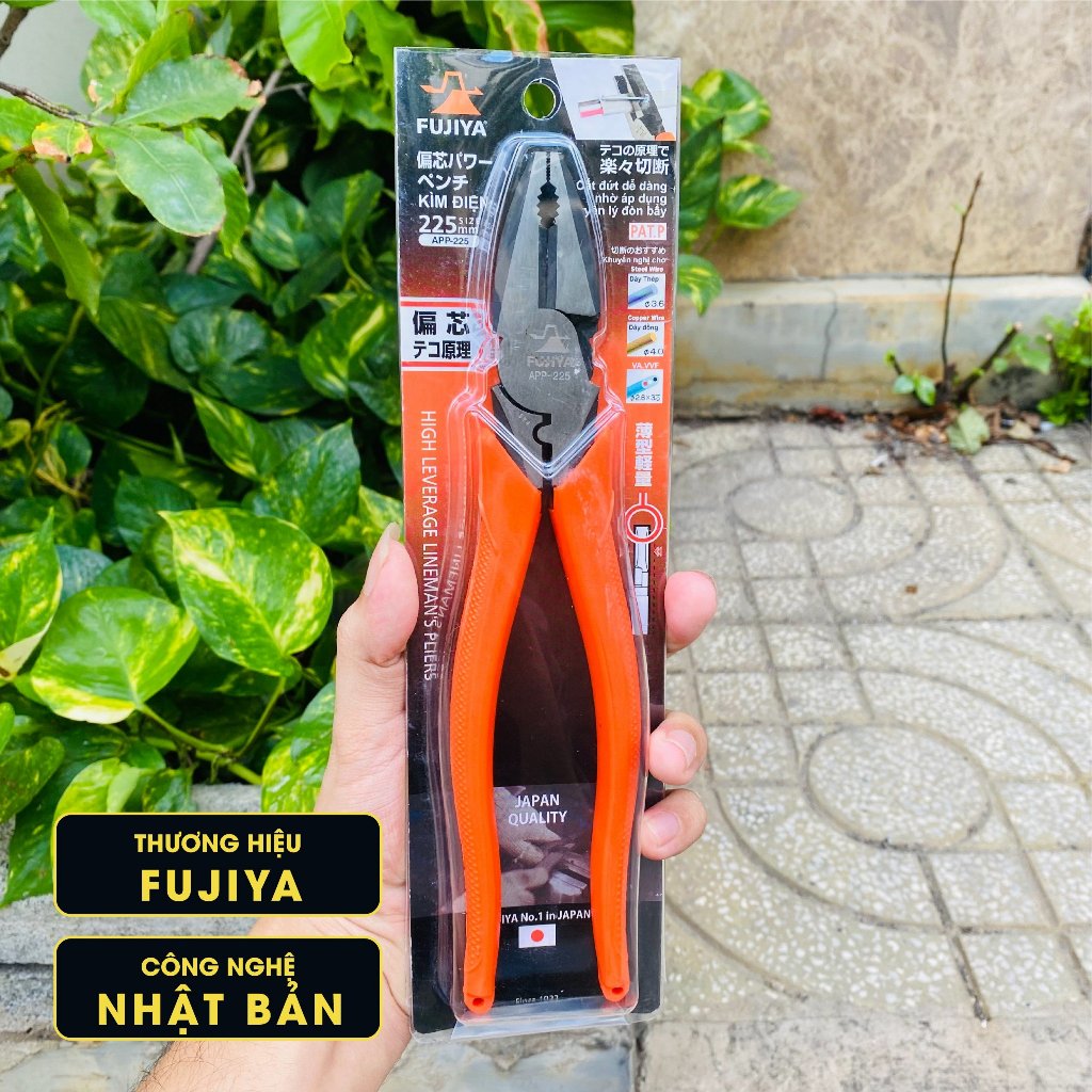 Kìm điện tác động mạnh Fujiya APP-225