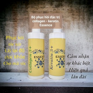 BỘ PHỤC HỒI TÓC CHUYÊN SÂU, PHỤC HỒI TÓC NÁT, TÓC CHÁY ESSENCE 500ML