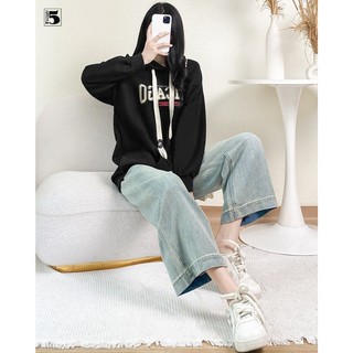 Quần Jeans Ống Rộng Nữ Túi Chéo Thời Trang Trẻ Trung Năng Động Đi Học Đi Chơi Twentyfive Fashion - 5531