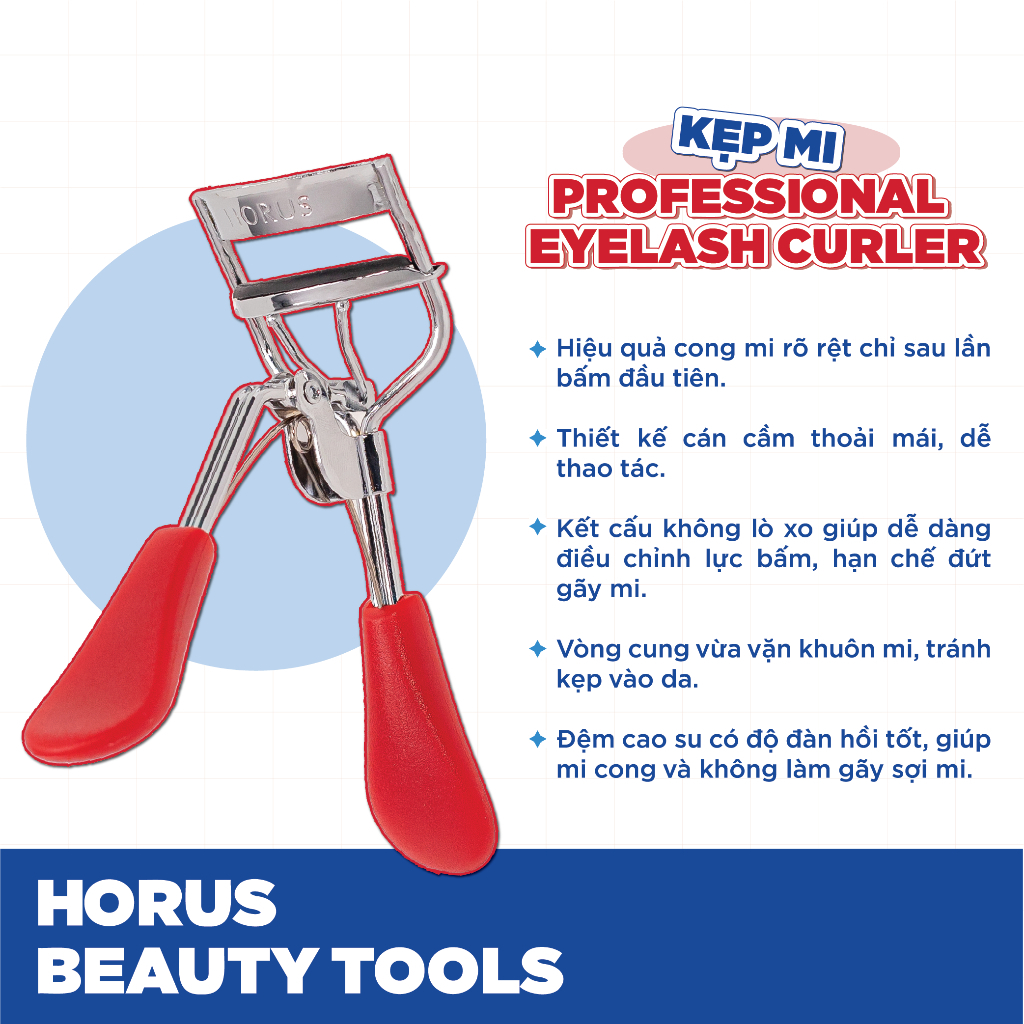 Kẹp Bấm Mi Horus Professional Eyelash Curler