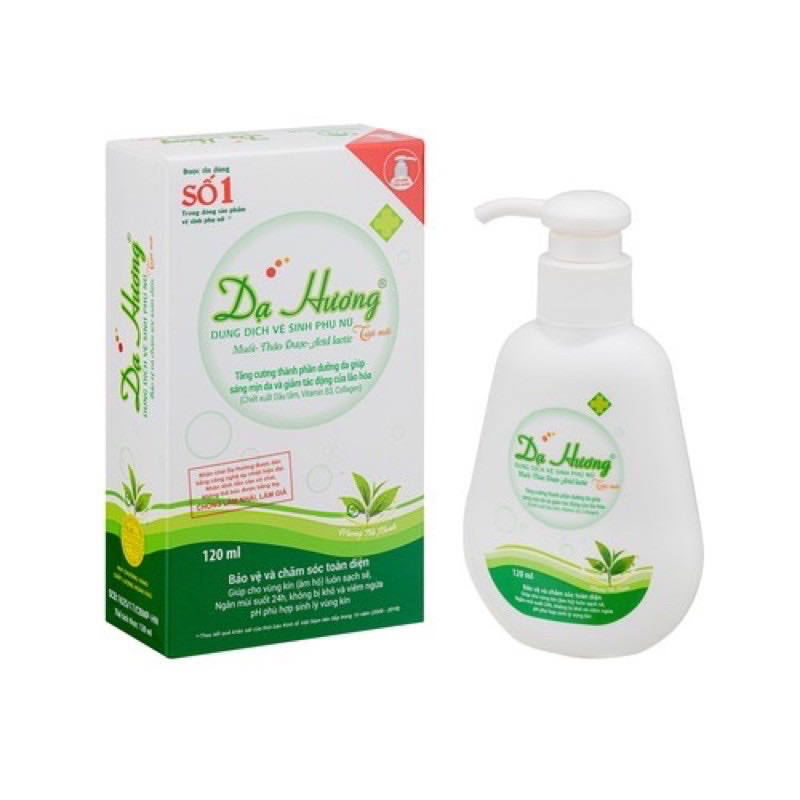 Dung dịch vệ sinh phụ nữ Dạ Hương 100ml/120ml