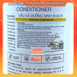 Cặp dầu gội xả SHACHI 800ml (CHÍNH HÃNG) Phục Hồi Ngăn Tóc Gãy Rụng , Siêu Mềm Mượt Tóc