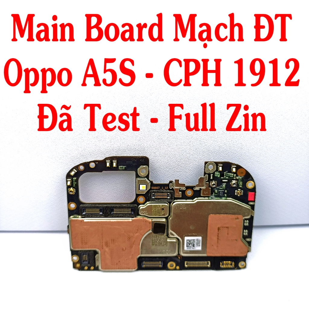 Main Board Mạch Điện Thoại Oppo A5S - CPH 1912 Ram 3G / Bộ Nhớ 32GB, Đã ...