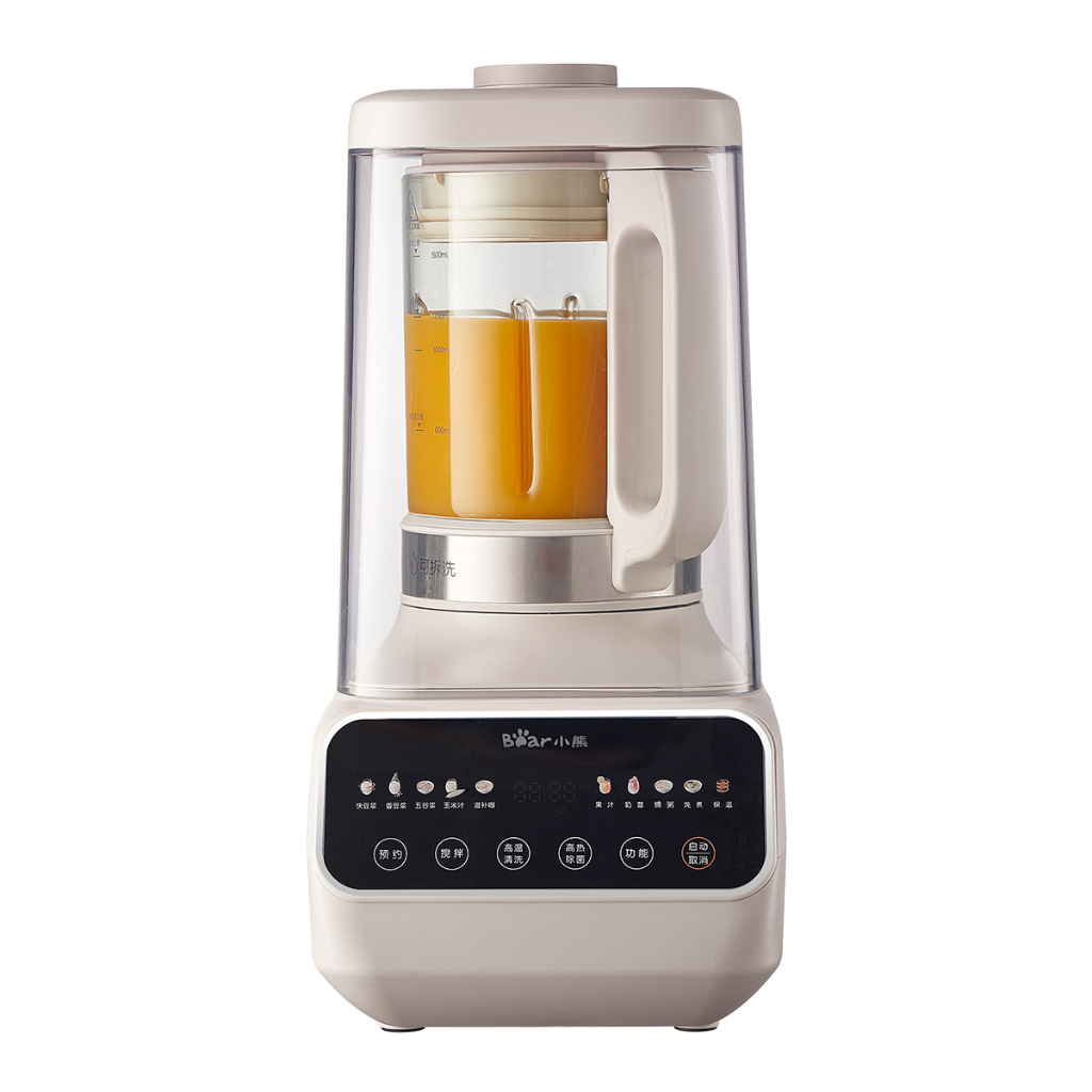 Ảnh Máy làm sữa hạt 1.5L Bear PBJ-D08T1 - Xay nấu nhuyễn mịn, hoạt động êm ái - Hàng Chính Hãng 1
