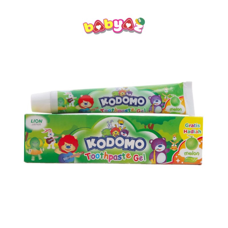 Kem Đánh Răng Trẻ Em Kodomo Kem Đánh Răng Cho Bé Nuốt Được Hàng Chinh Hãng Trọng Lượng 45gr