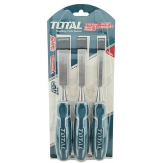 ĐỒ NGHỀ TOTAL Bộ 3 đục gỗ THT41K0302