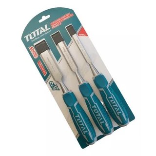 ĐỒ NGHỀ TOTAL Bộ 3 đục gỗ THT41K0302