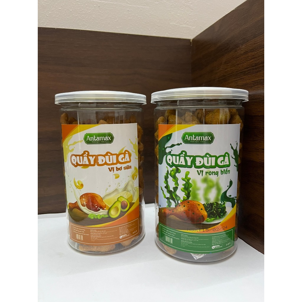 Combo 2 Hũ Đùi Gà Các Loại: Đùi Gà Bơ Sữa, Đùi Gà Phô Mai, Đùi Gà Rong Biển
