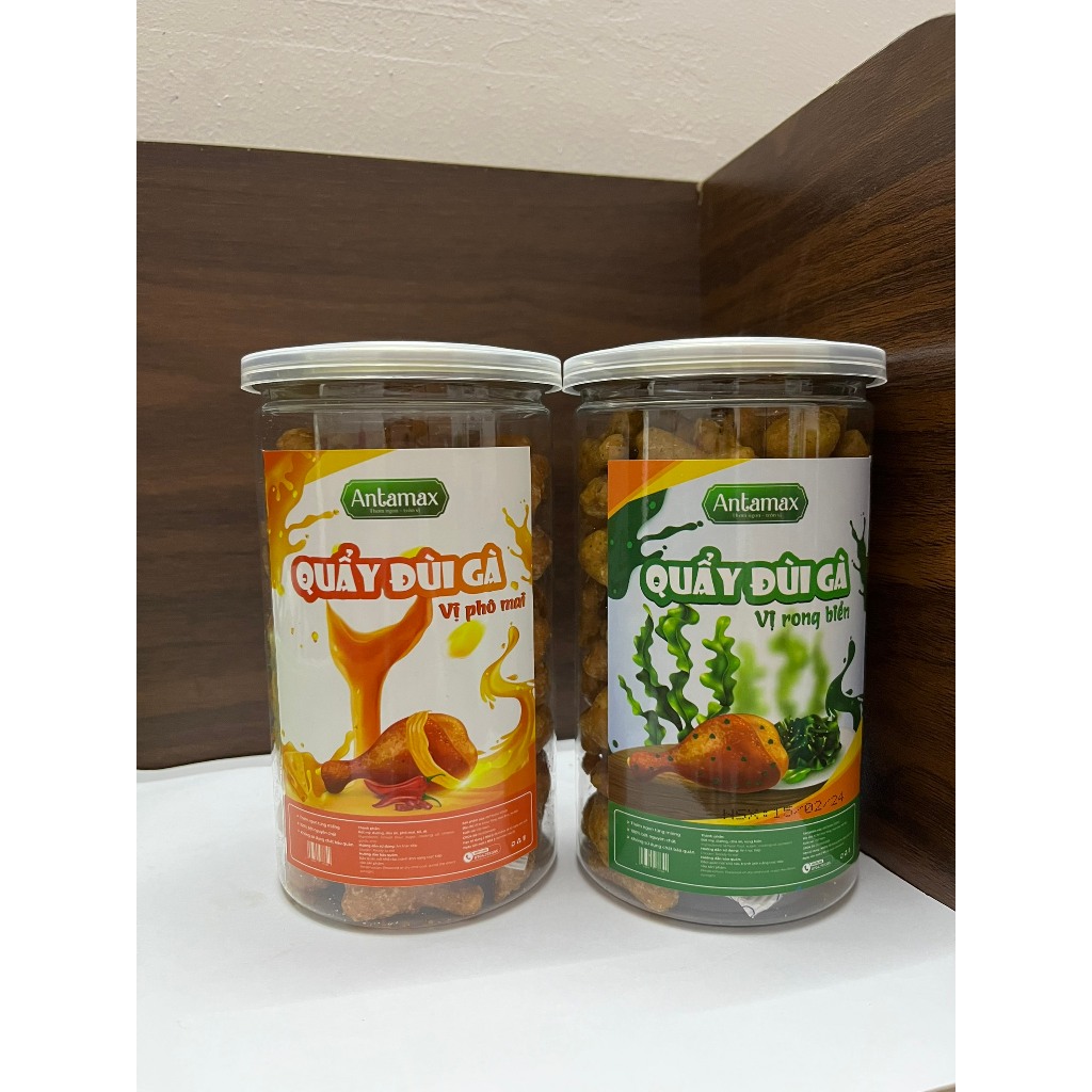 Combo 2 Hũ Đùi Gà Các Loại: Đùi Gà Bơ Sữa, Đùi Gà Phô Mai, Đùi Gà Rong Biển
