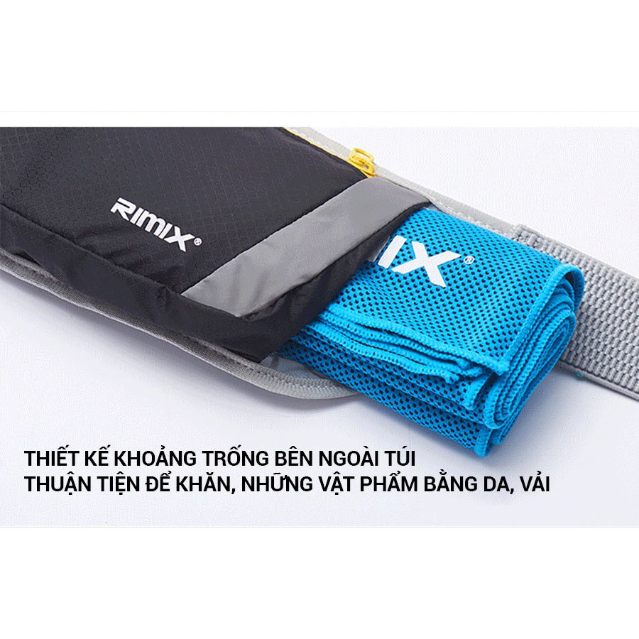 Ảnh Túi Chạy Bộ Đeo Bụng Chống Nước Nhiều Ngăn Đựng Cleacco Rimix RM2202 4