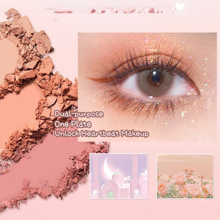 [ HÀNG MỚI VỀ- CÓ SẴN] (GT644) Bảng Phấn Mắt Má Hồng 3 Màu Gogotales Sweet Diary 11.5G Tone Hồng Đào Dễ Dàng Makeup