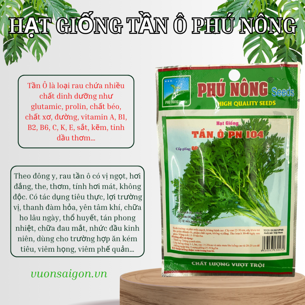 Hạt giống Tần Ô Phú Nông 4