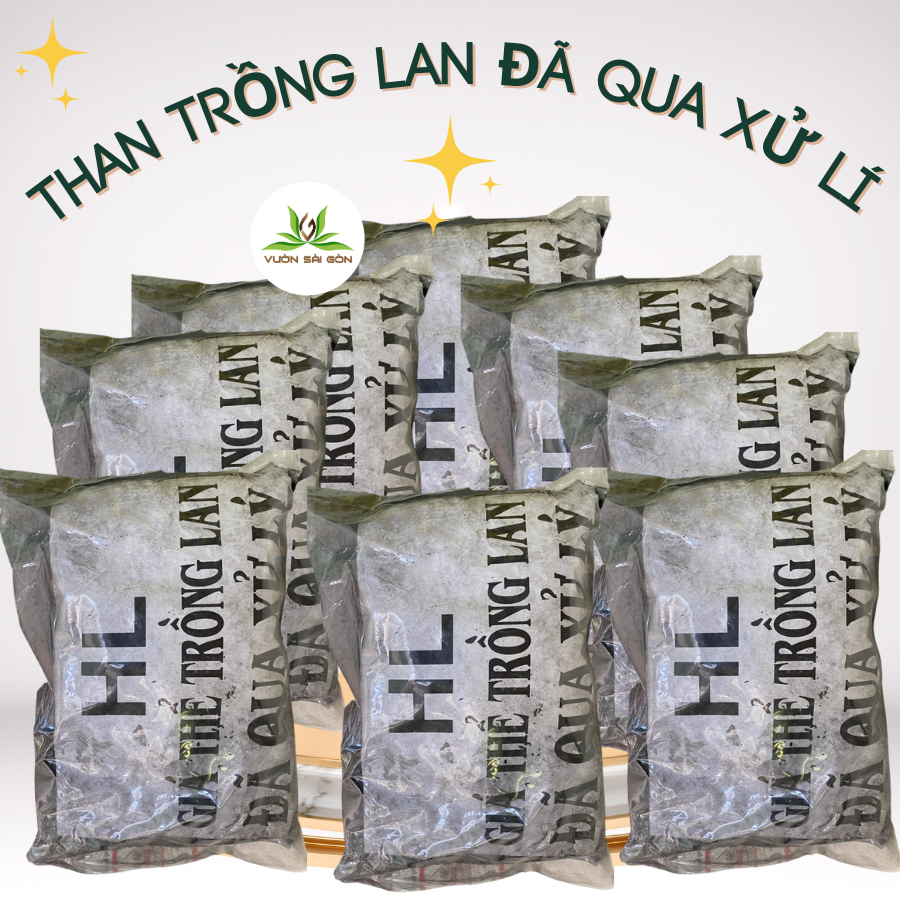 Than trồng lan đã qua xử lí gói 500g 6