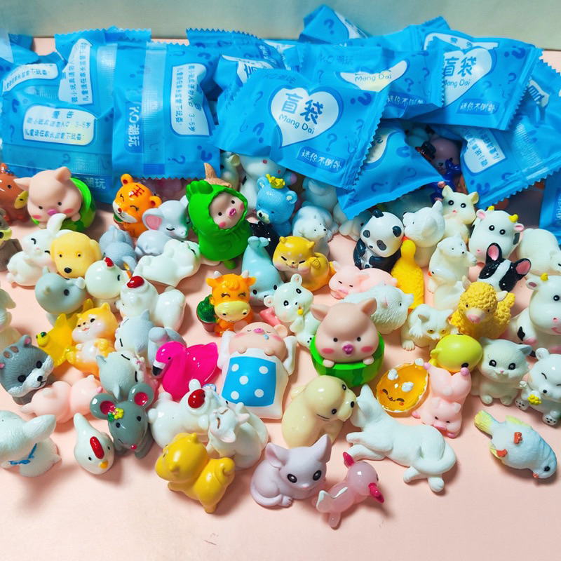 Ảnh Đồ Chơi Túi Bất Ngờ Mini Mô Hình Con  Vật, Bánh Kẹo, Nước,… Cho Bé 2