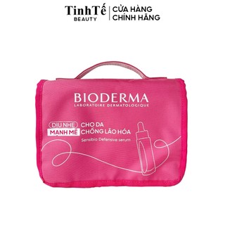 [HB Gift] Túi mỹ phẩm du lịch Travel pouch Bioderma Sensibio Defensive Serum