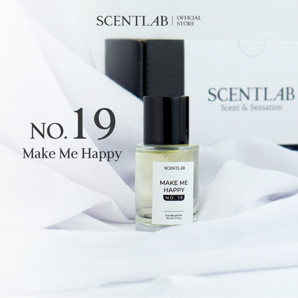 Ảnh Nước hoa nữ SCENTLAB no.19 Make Me Happy hương trái cây mĩ hoa thanh lịch lưu hương lâu fullsize 30ml 2