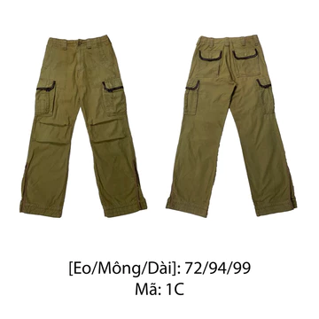 [2HAND] Hàng lỗi 2hand giá rẻ (quần dù, quần caro, quần hoạ tiết, quần túi hộp, quần ống rộng, quần tây)
