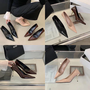GIÀY CAO GÓT BÍCH MŨI NHỌN BÓNG HÀNG NHẬP QC CAO CẤP Mieo Shoes G1235 G1236 G1237