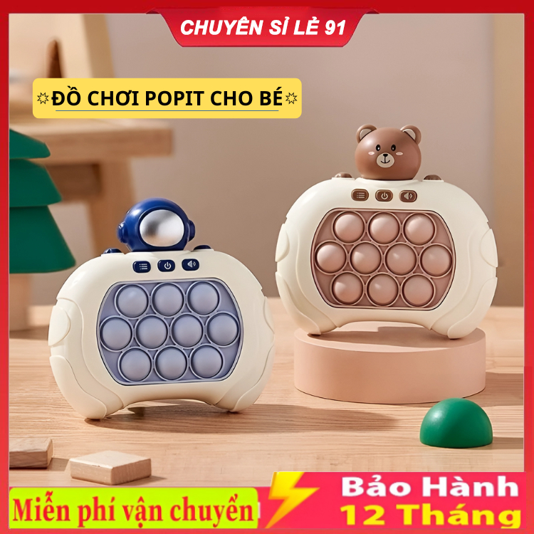 Đồ Chơi Popit Điện Tử Cho Bé Có Đèn Có Nhạc | Shopee Việt Nam