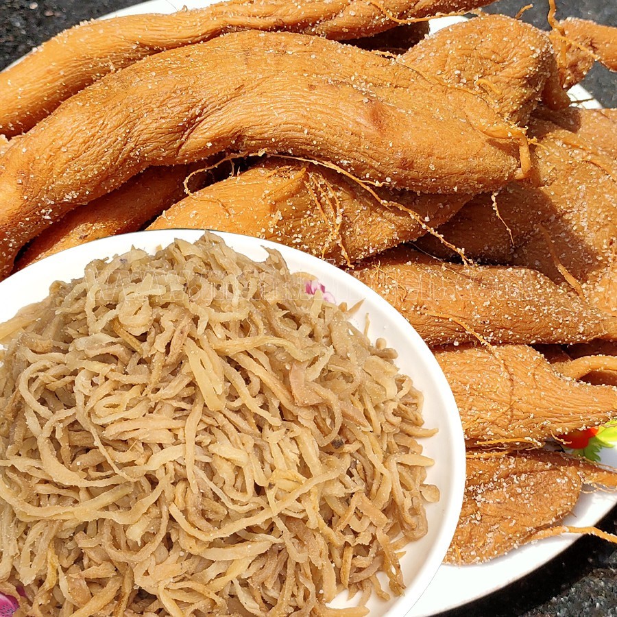 Củ Cải Muối Xá Bấu Khô 1kg - Hàng Loại 1, Giòn Ngon, Nấu Nước Lèo Hủ Tiếu, Kho Thịt, Ăn Cháo Trắng Luka Food