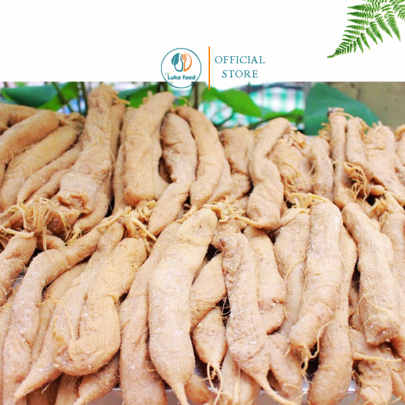 Củ Cải Muối Xá Bấu Khô 1kg - Hàng Loại 1, Giòn Ngon, Nấu Nước Lèo Hủ Tiếu, Kho Thịt, Ăn Cháo Trắng Luka Food