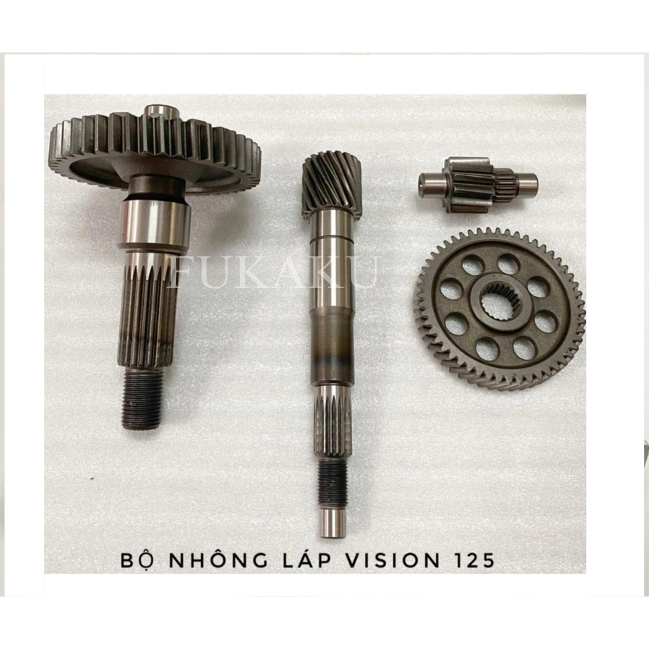 Bộ Nhông Láp (Nhông Hú) Vision 110 K44 (2014 - 2020) Hàng Cao Cấp