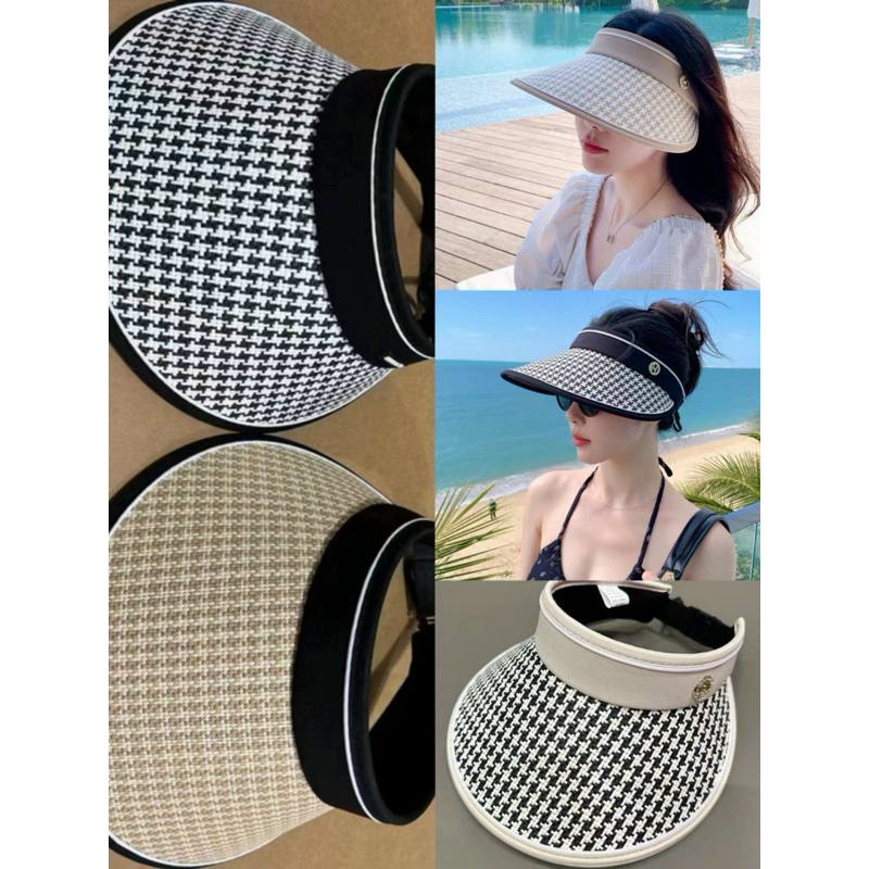 Mũ nón rộng vành thời trang nam, nữ thiết kế kẻ sọc phong cách thể thao (Tuyển   )