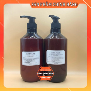 Dầu Gội Xả Argan LUXURY Classi Hương nước hoa 800ml