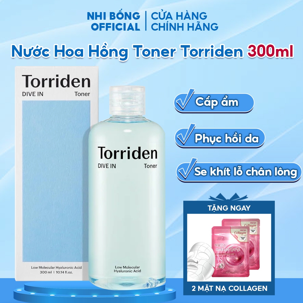 Nước Hoa Hồng Toner Cấp ẩm Phục Hồi Da Torriden Hàn Quốc Dive In Low ...