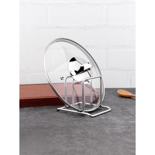 Giá cài vung thớt inox 304, [330] cứng cáp, không đổ. dành cho thớt dưới 8cm