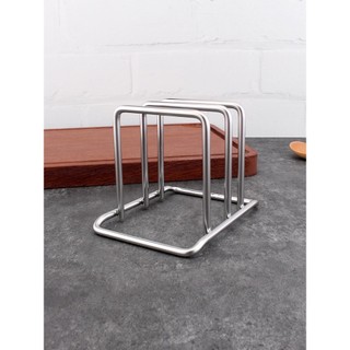 Giá cài vung thớt inox 304, [330] cứng cáp, không đổ. dành cho thớt dưới 8cm