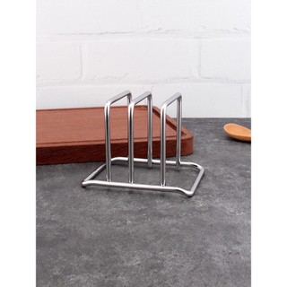 Giá cài vung thớt inox 304, [330] cứng cáp, không đổ. dành cho thớt dưới 8cm