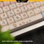 Keycap mèo PUPPY chiều cao MAO họa tiết in dyesub không mờ dùng cho nhiều layout bàn phím cơ