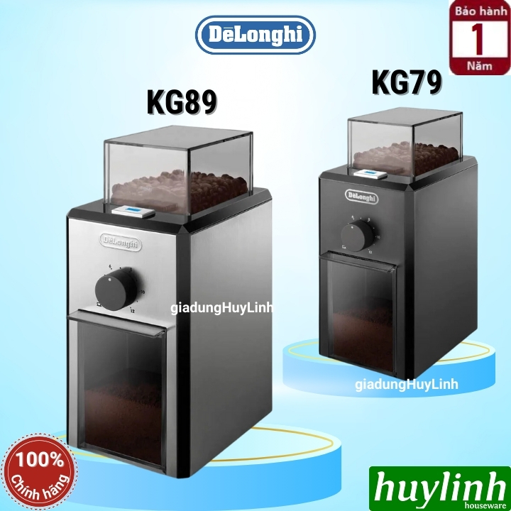 Máy xay cà phê Delonghi KG79 [KG89 mẫu mới] chính hãng Shopee Việt Nam