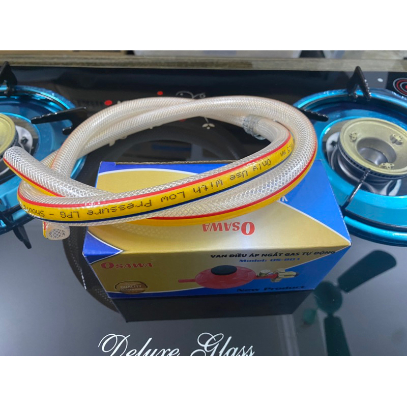 Van gas ngắt gas tự động osawa và ống gas