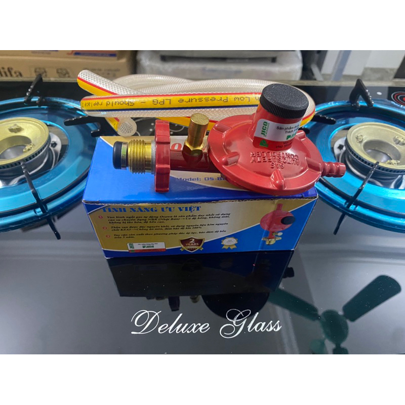 Van gas ngắt gas tự động osawa và ống gas
