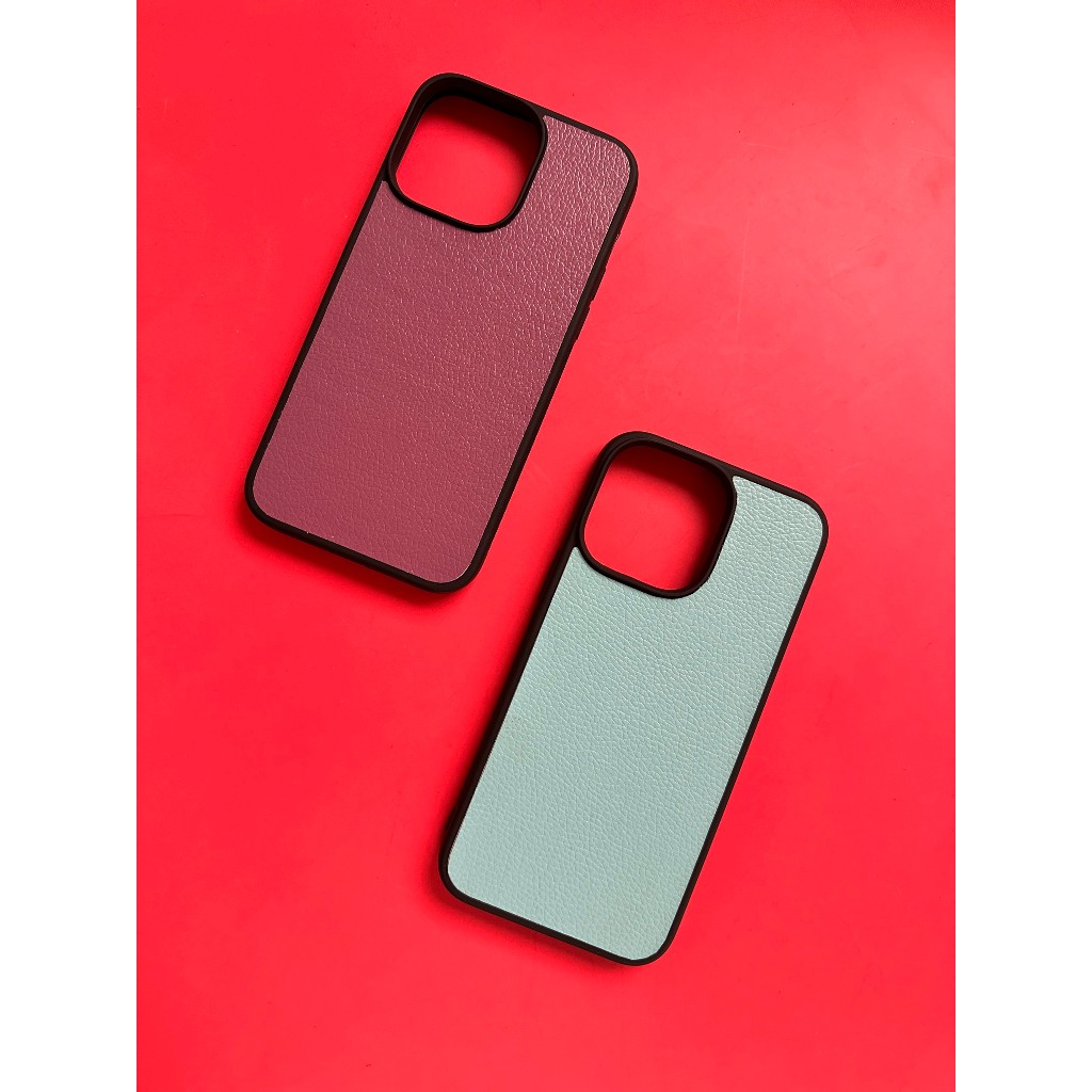 Ốp iphone màu Xanh Ngọc và màu Tím