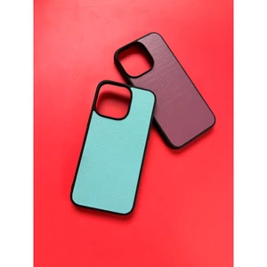 Ốp iphone màu Xanh Ngọc và màu Tím