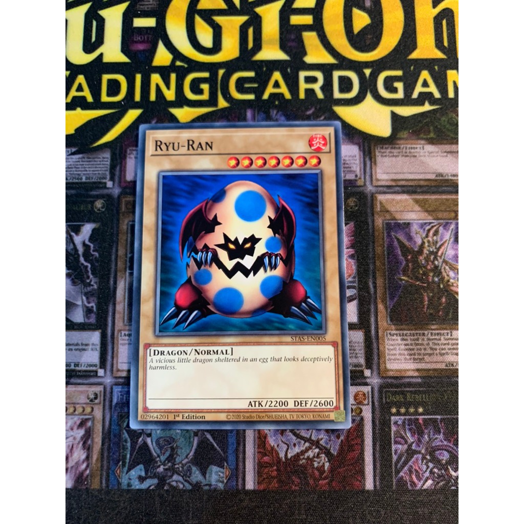 Thẻ bài yugioh chính hãng Ryu-ran trứng rồng | Shopee Việt Nam