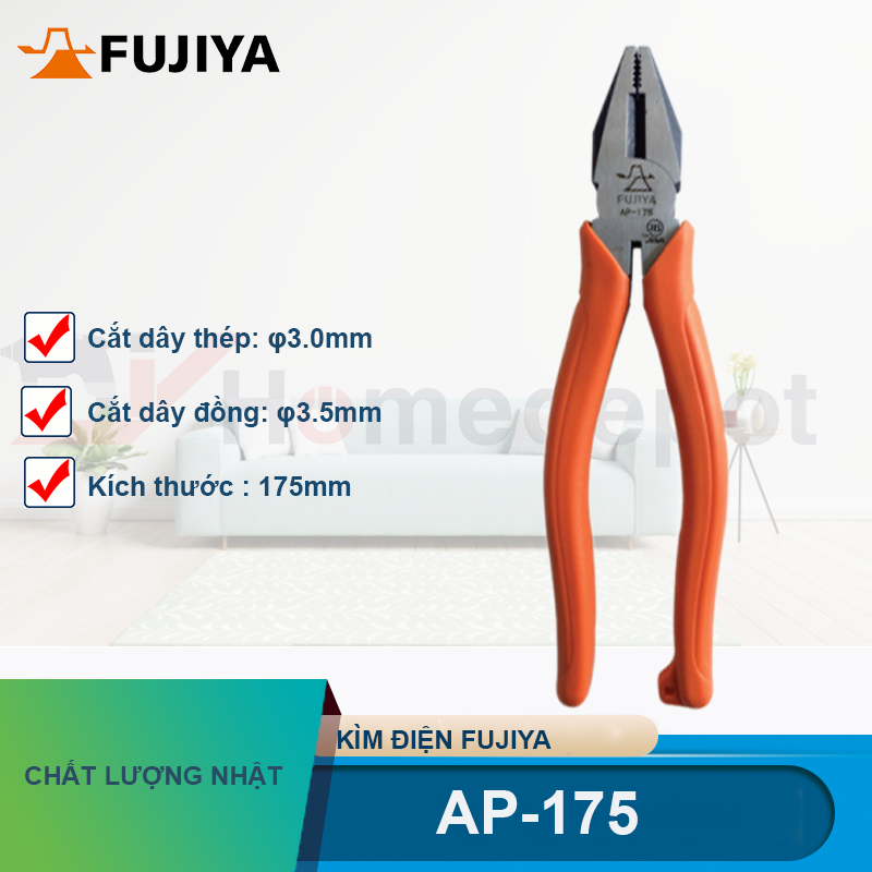 Kìm điện Fujiya AP-175 7''(175mm)